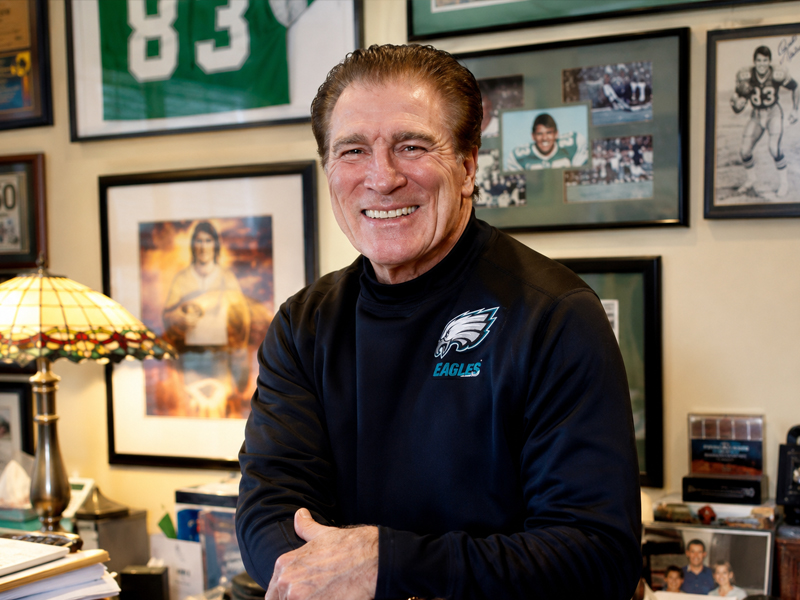Joe Aldaz with Vince Papale